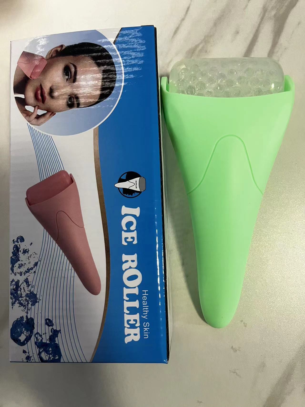 rodillo de hielo para masaje facial
